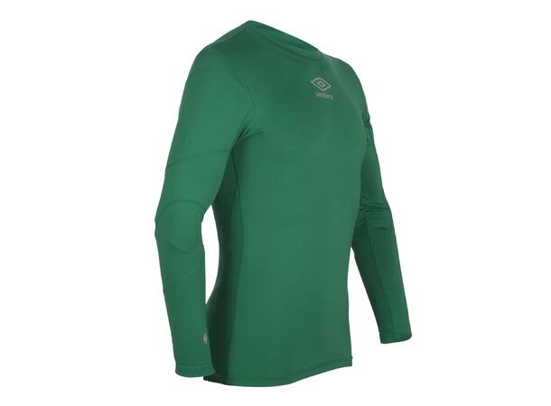 UMBRO Vulcan Underw Top jr Grønn 140 Teknisk kompresjonstrøye i klubbfarger 